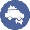 Vehicle accident icon